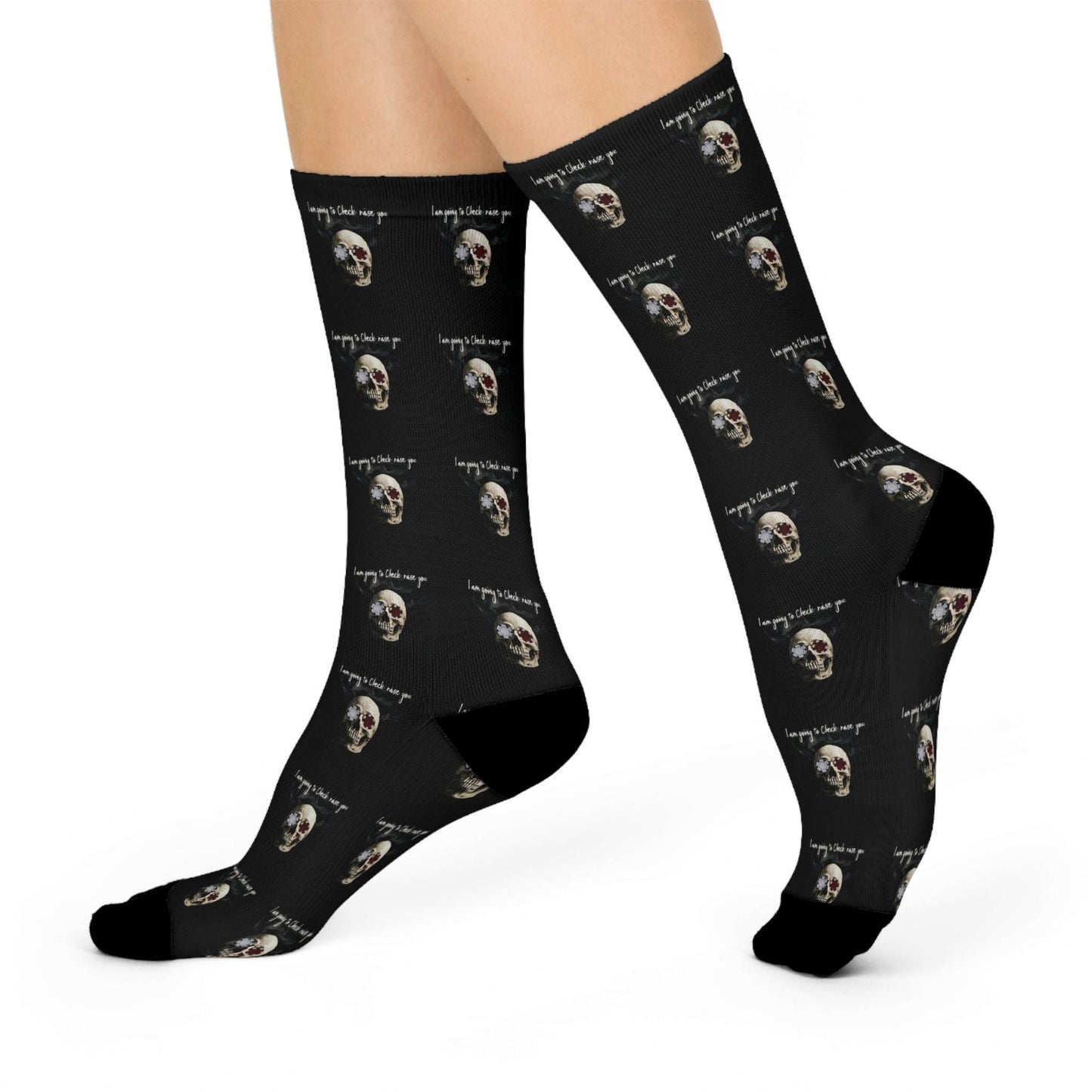 I am Going to Check Raise You - Poker Socks