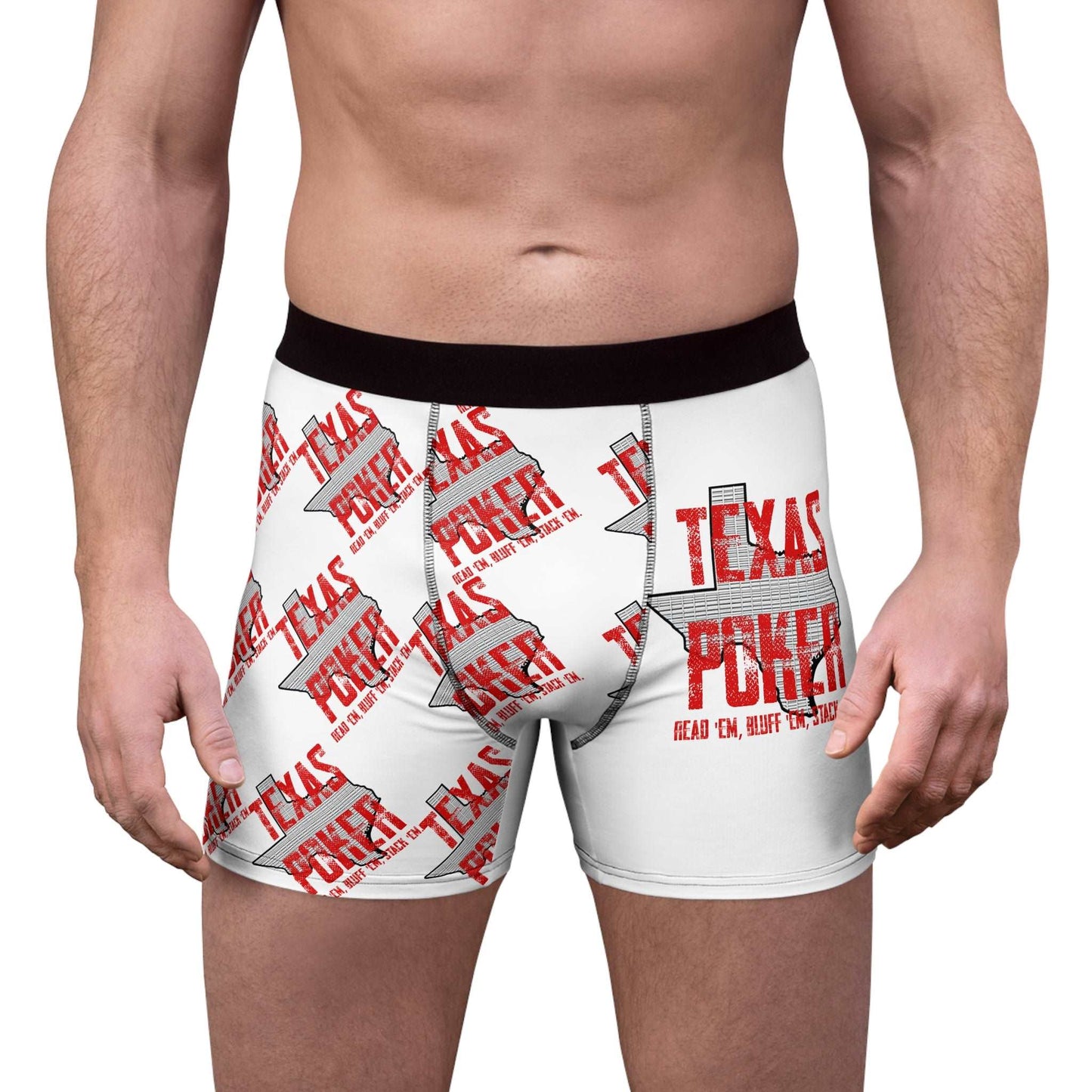 Texas Poker Men's Boxer Briefs